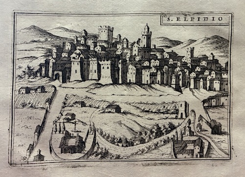 Coronelli Vincenzo Maria (1650-1718) S. Elpidio 1708 ca. Venezia